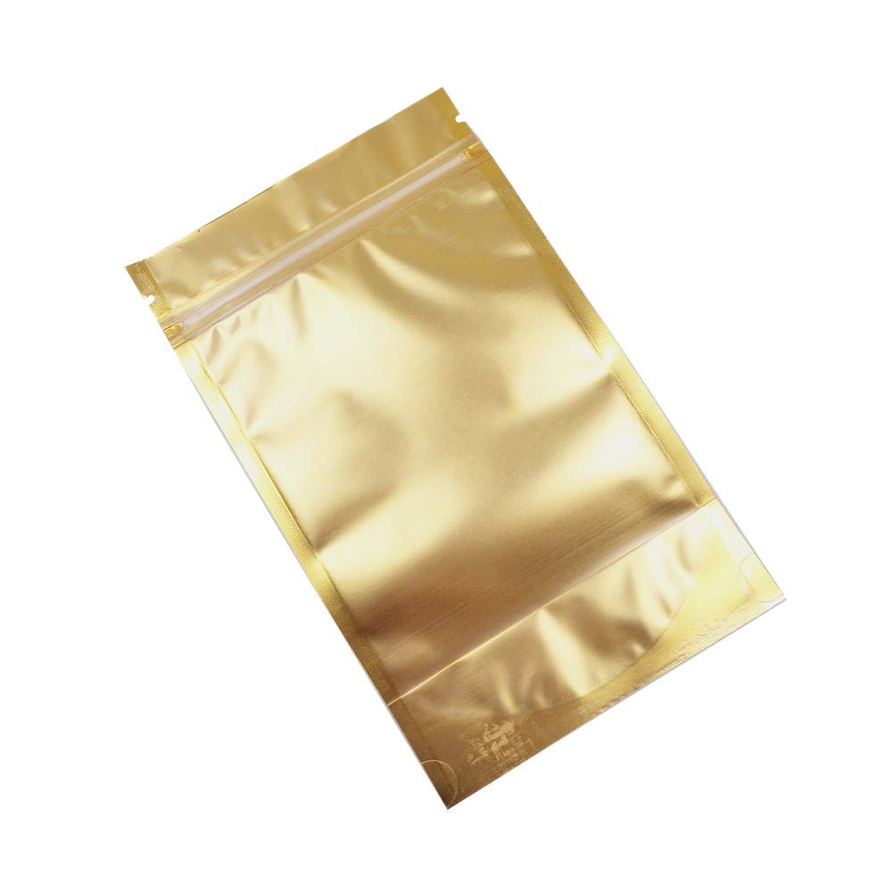 Ferenli Aluminum Foil Mylar For Zip Bags Lock Plastic Heat Sealable Stand Up Food Storage Bag Coffee Beans Candy Zipper Lock Pac