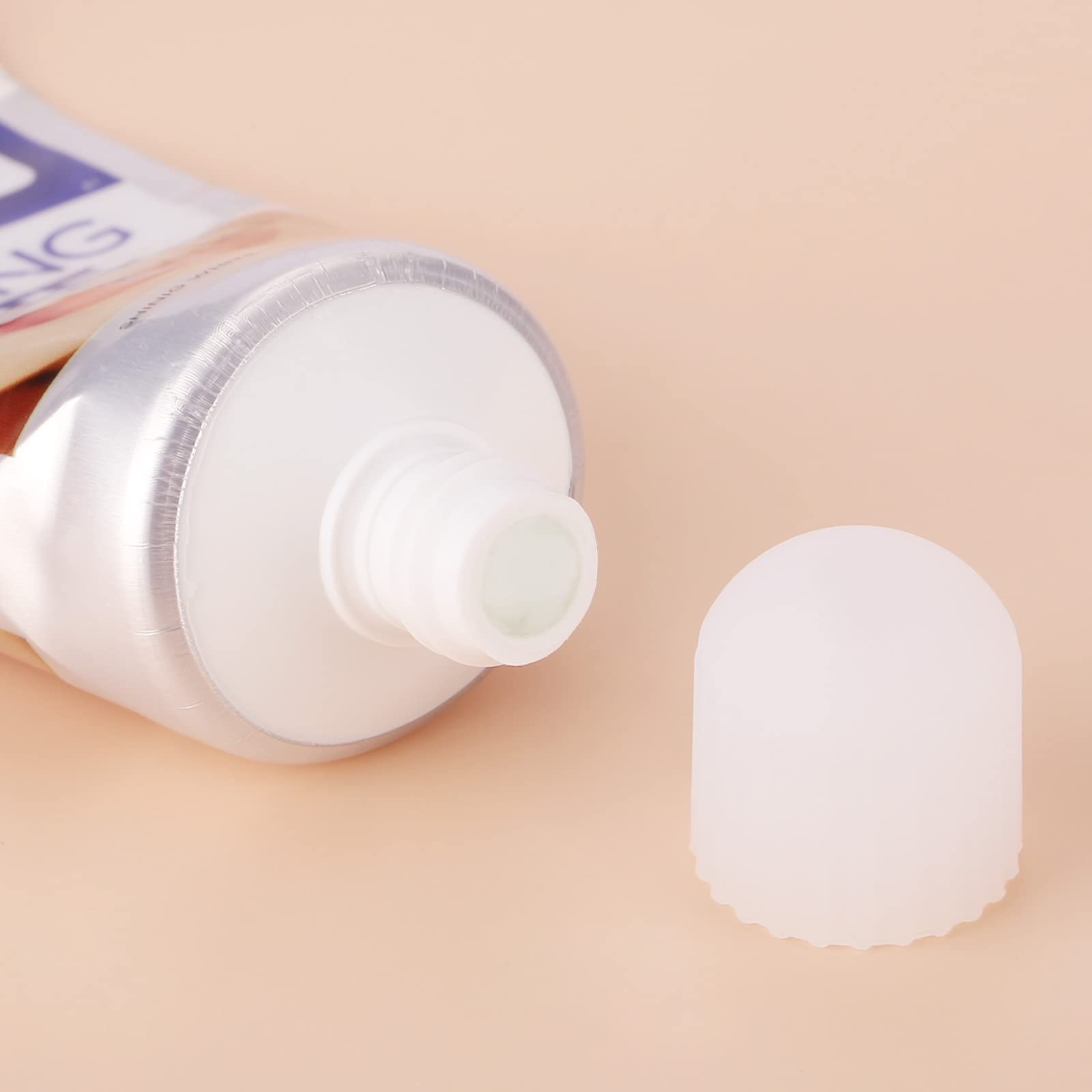 Udqyq Toothpaste Dispenser For Kids & Adults - Toothpaste Pump Dispenser Topper Funny, Self Closing Toothpaste Cap For Kids, No