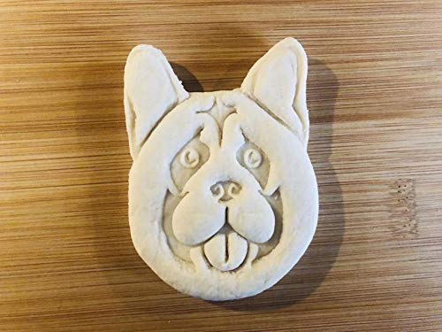 Akita Cookie Cutter And Dog Treat Cutter - Face - 3 Inch