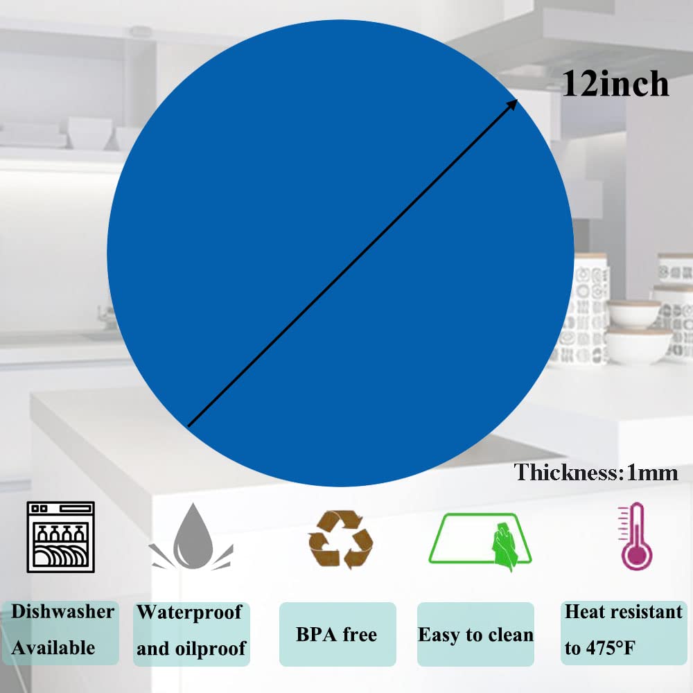 Multi-Purpose Silicone Original Microwave Mat | Bpa Free, Food Grade Safe, Heat Resistant To 475F, Dishwasher Safe - Splatter Gu