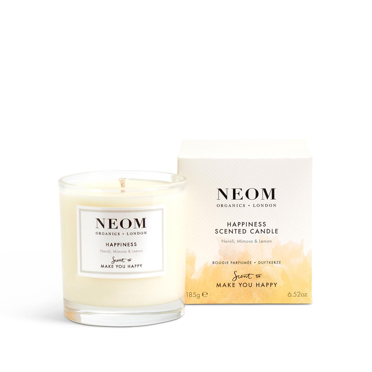 Neom Organics 1 Wick Happiness Candle, 185 grams