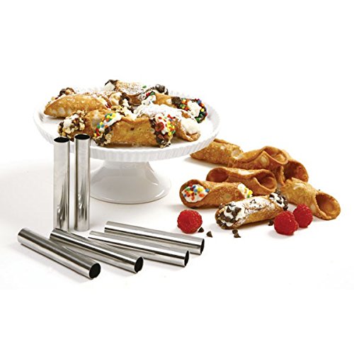 Norpro Stainless Steel Mini Cannoli Form, Set Of 12