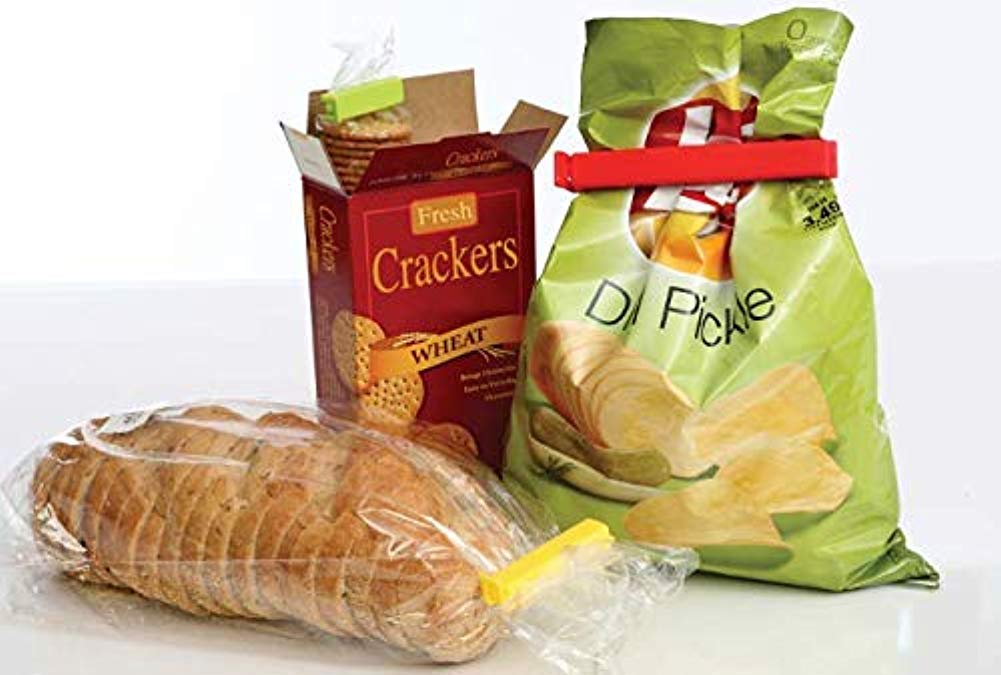 Linden Sweden Twixit! Bag Clips - Set Of 27 - Keep Food Fresh, Prevent Spillage - Great For Storage And Organization - Microwave