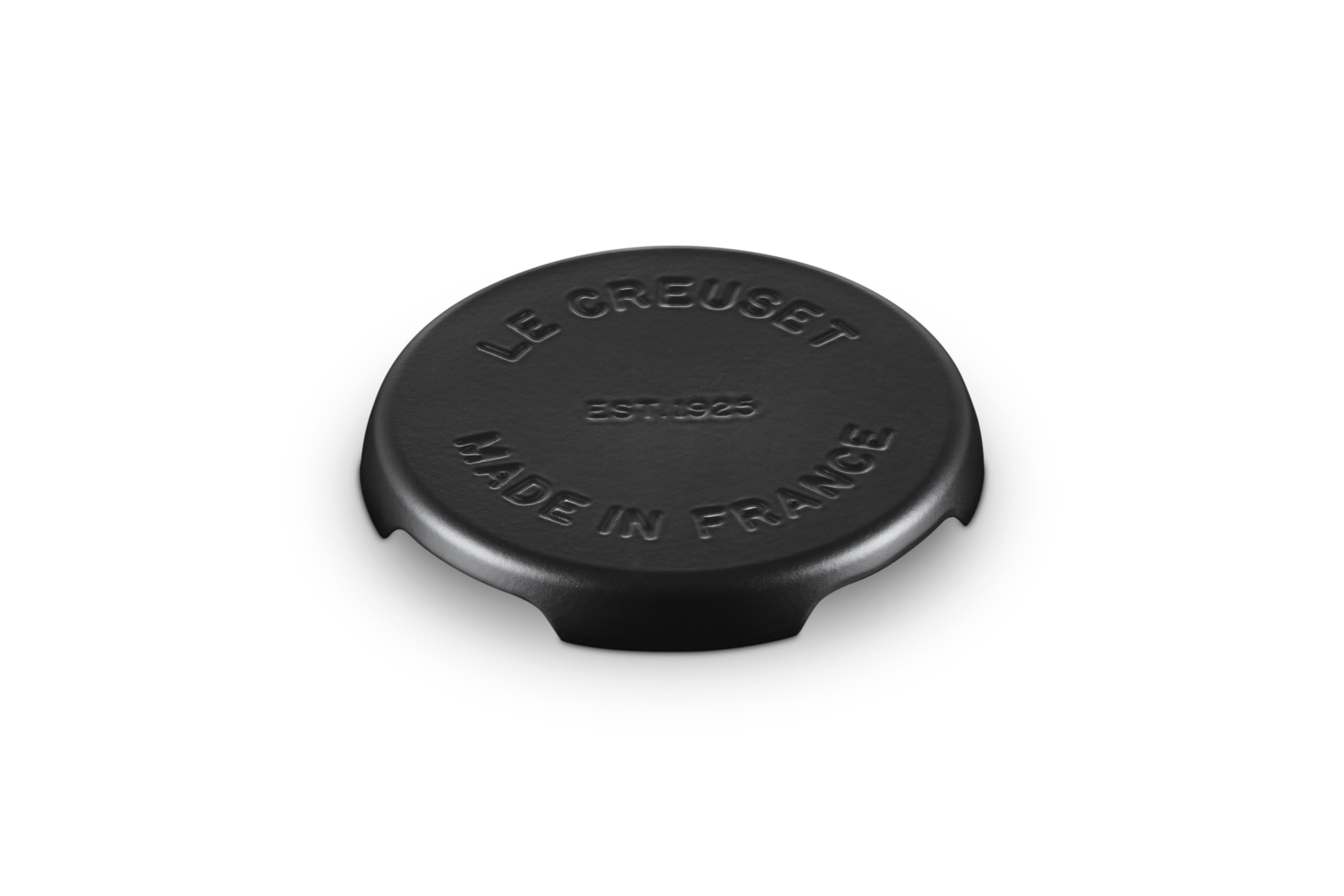Le Creuset Enameled Cast Iron Signature Trivet, 8.8, Licorice