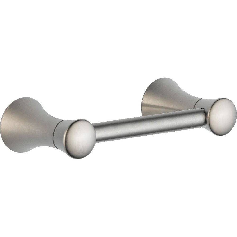 Delta Lahara (1-Pack) Toilet Paper Holder Brilliance Stainless Steel Tissue Roll Holder For Bathroom Organization And Storage Pi