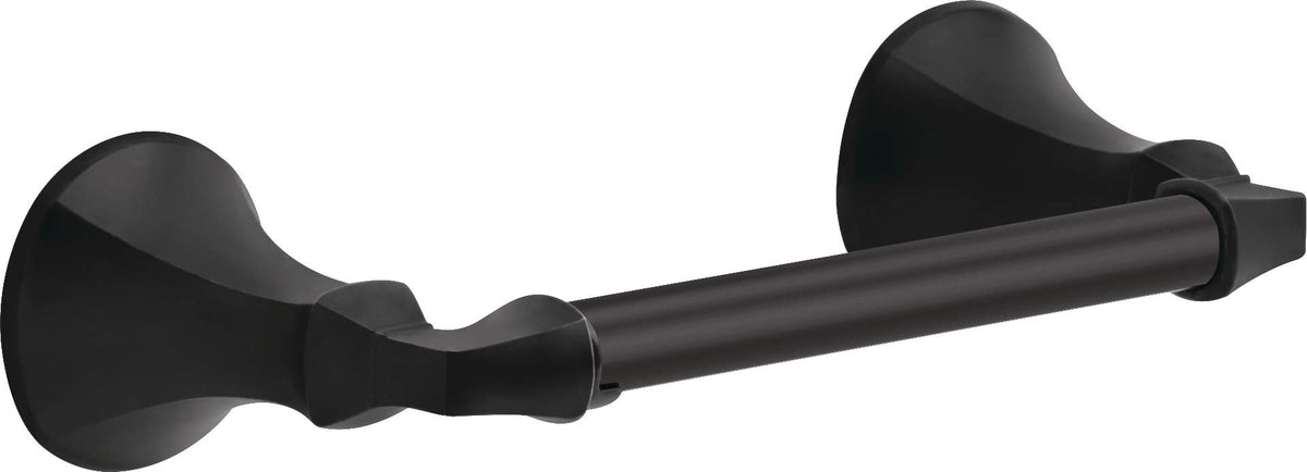 Delta Faucet 76450-Bl Ashlyn Wall Mount Pivot Arm Toilet Paper Holder Bath Hardware Accessory In Matte Black