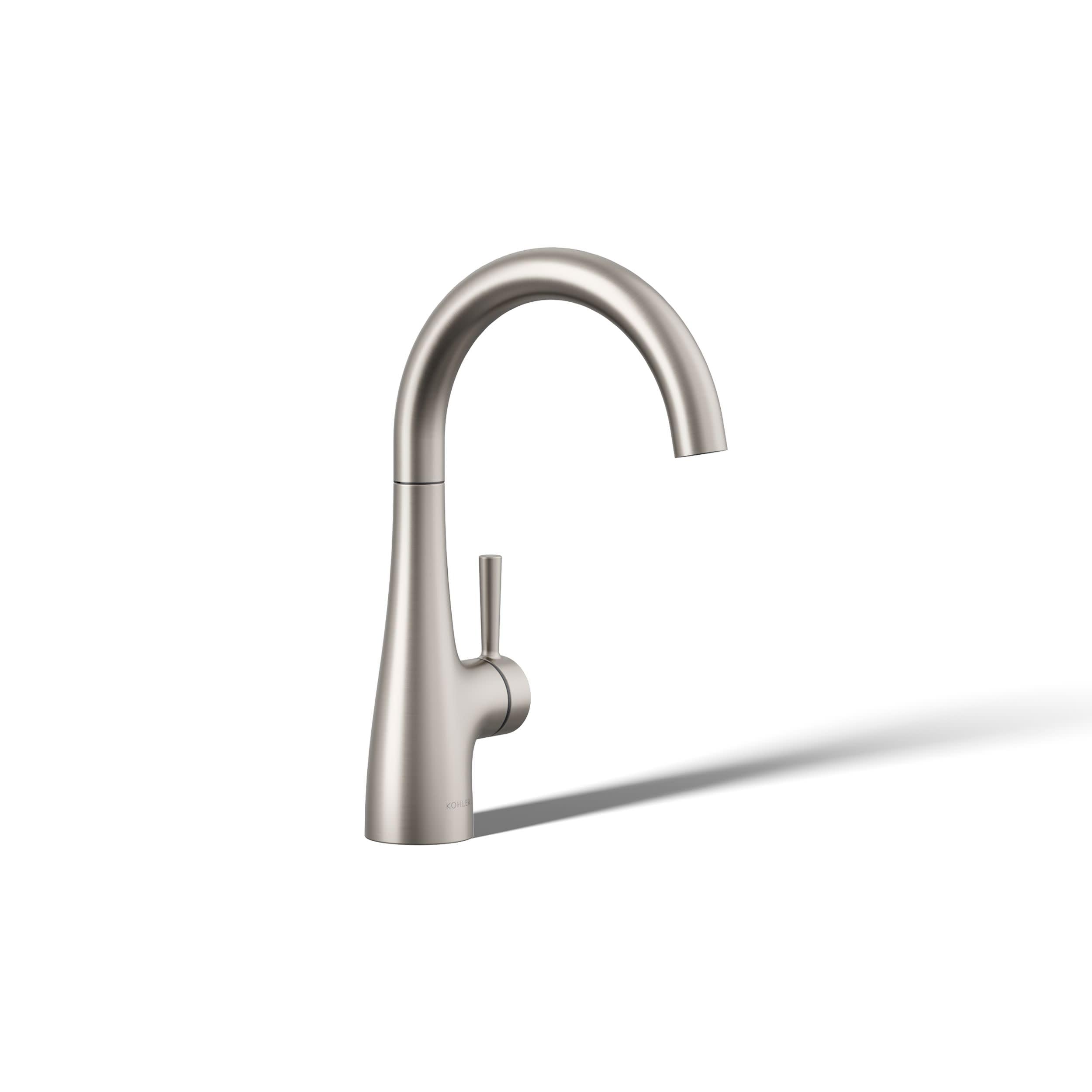 Kohler 26368-VS Transitional Beverage Faucet, Vibrant Stainless