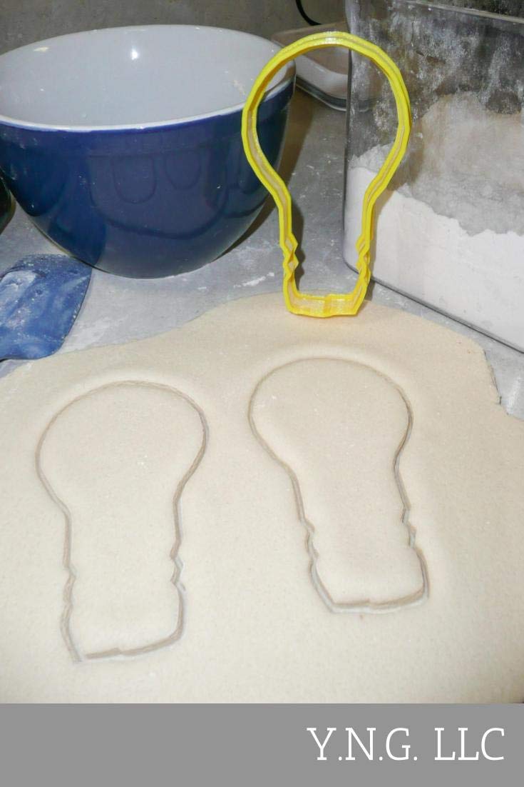 Light Bulb Outline Cookie Cutter Made In Usa Pr247