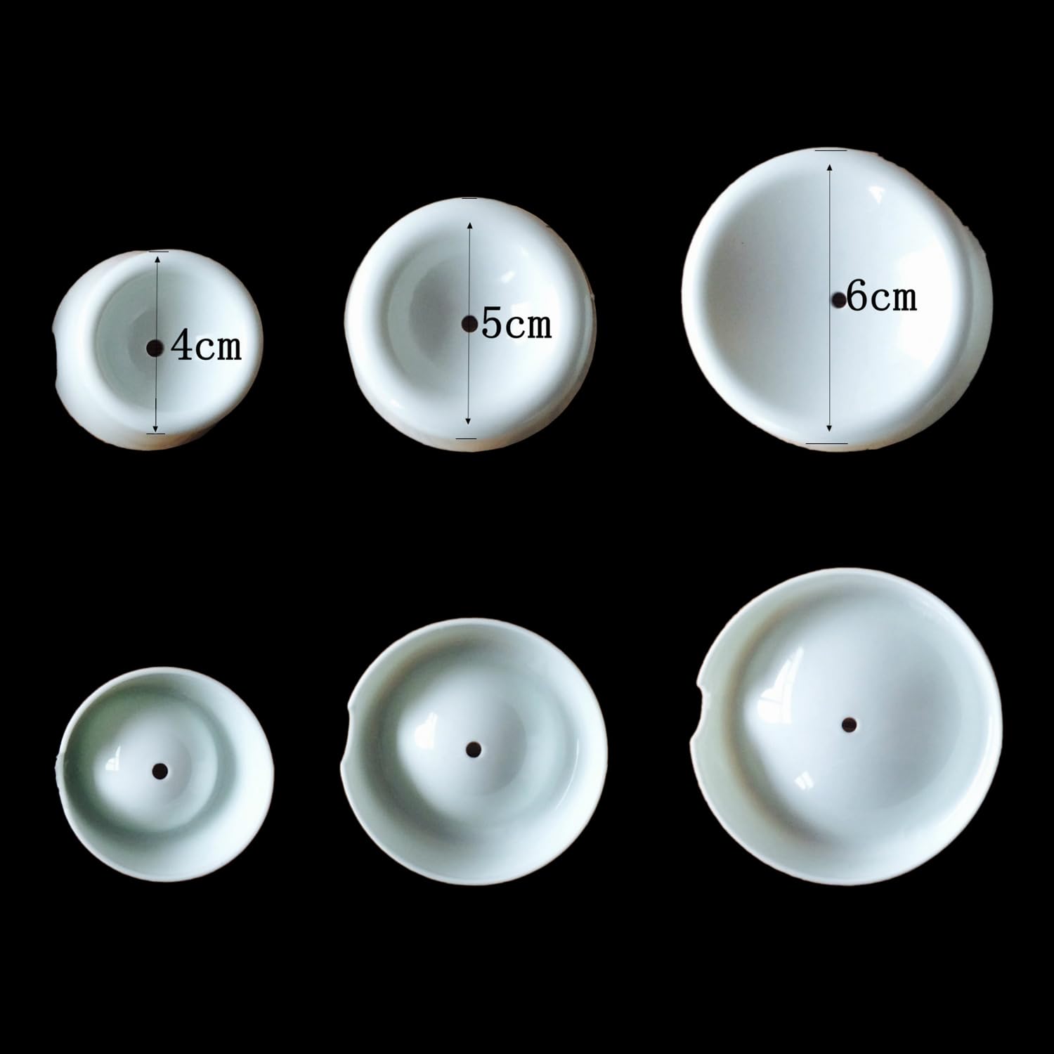 12 Pcs Button Shaped Fondant Forming Cups Fondant Drying Molds Flower Drying Moulds Sugar Cake Chocolate Flower Forming Cup Fond