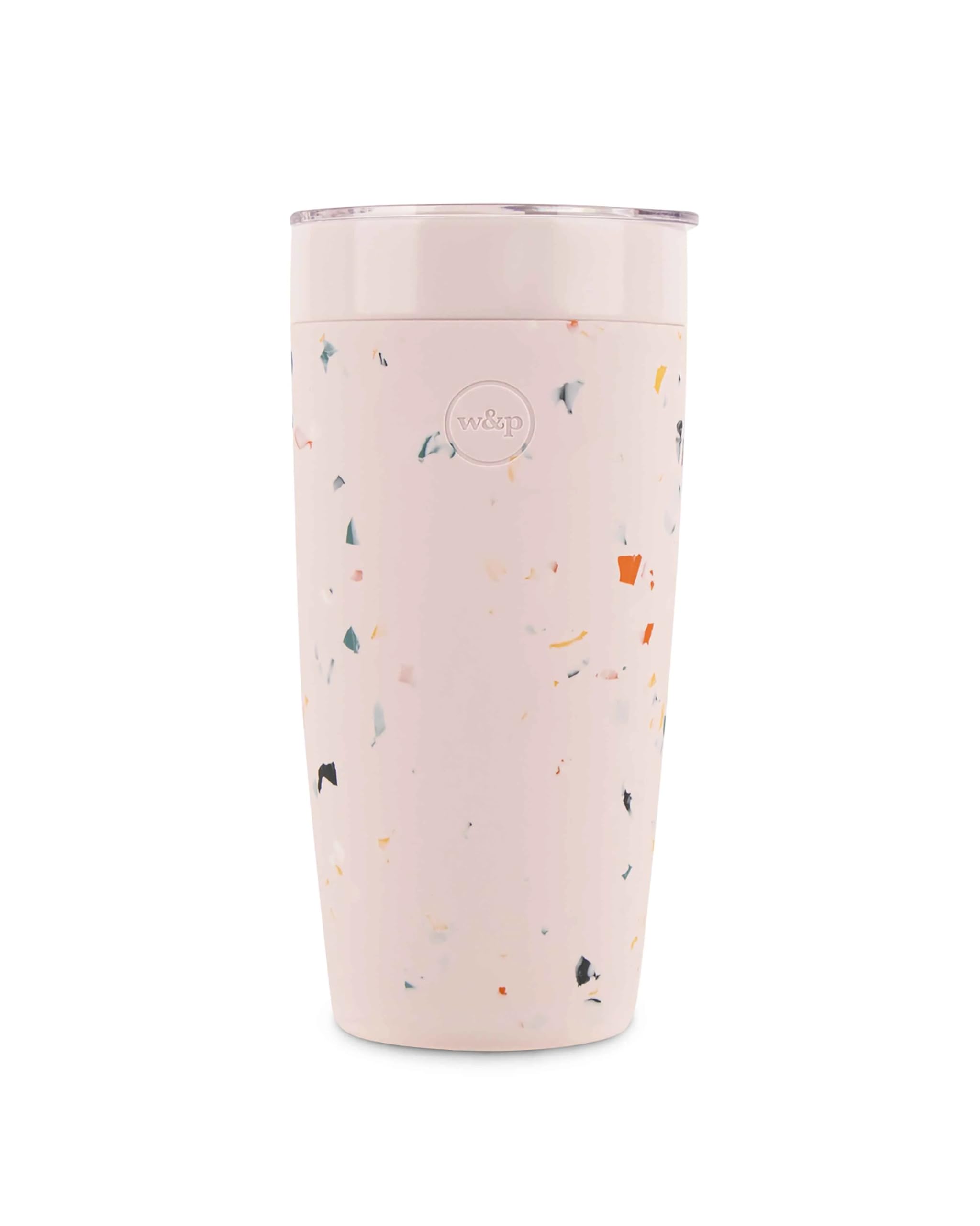 W&P Porter Insulated Tumbler 20 oz | No Metallic Aftertaste Ceramic Coated for Water, Coffee, & Tea | Wide Mouth Vacuum Insulate