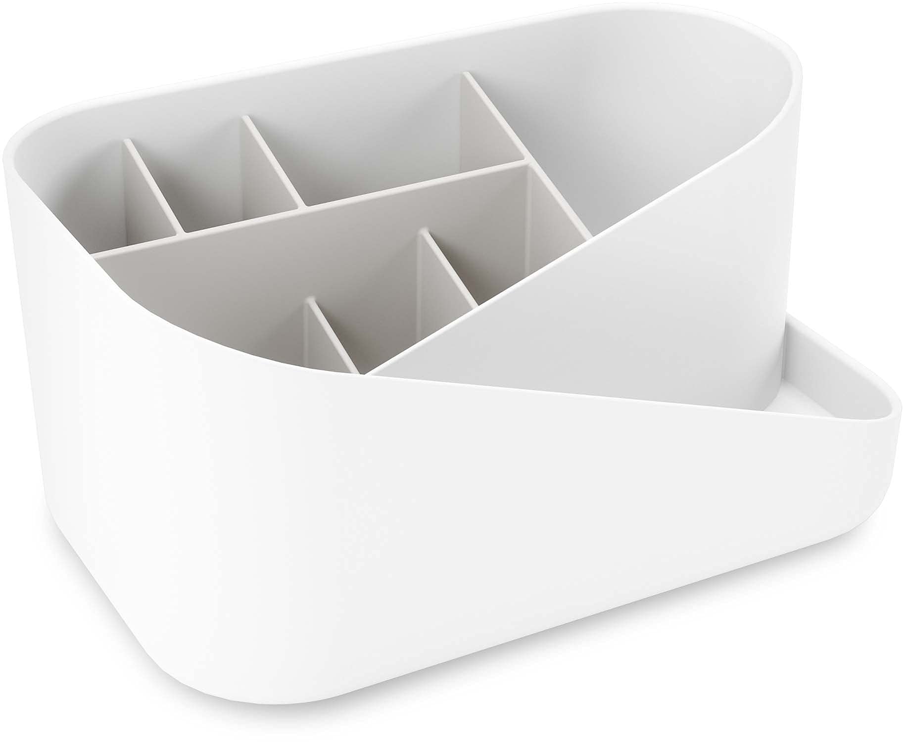 Umbra Glam Cosmetic And Accessory Organizer, White