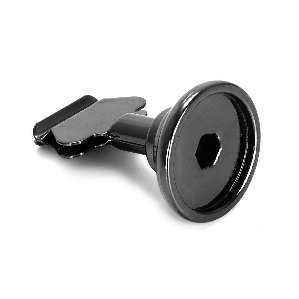 Urban Deco Wedding Table Numbers For Wedding Reception, Gold Table Number Holders For Weddings, Menu Holder Dual Sided Steel 1.7