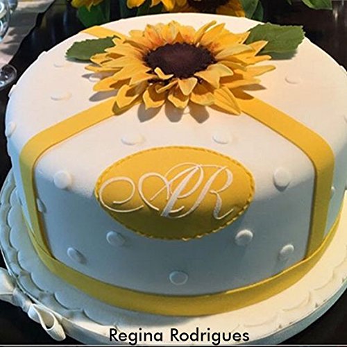 Designer Stencils 1.25 Inch Small Script Cake Stencil, Beige/Semi-Transparent