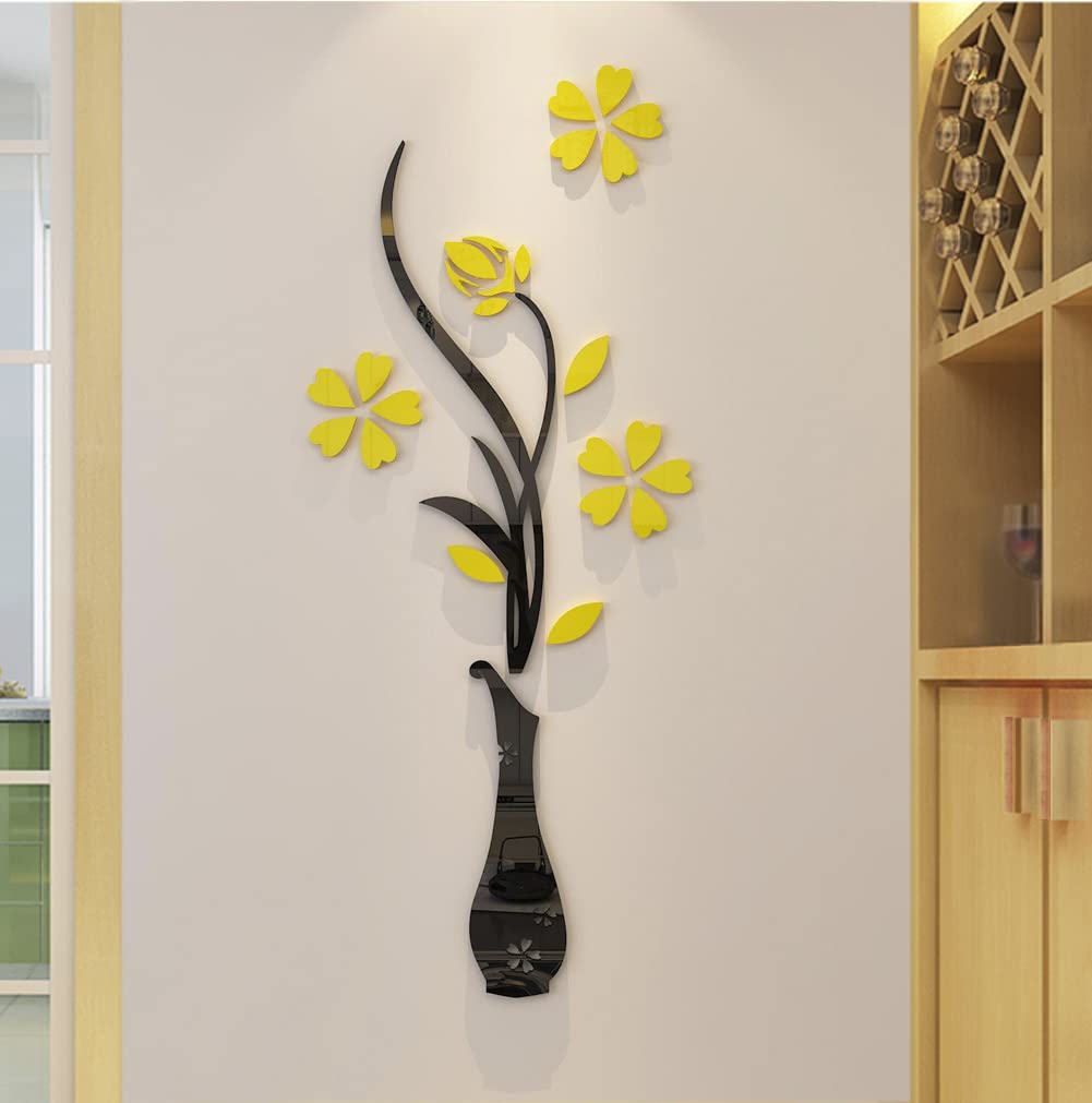Hermione Baby 3D Vase Wall Murals For Living Room Bedroom Sofa Backdrop Tv Background, Originality Stickers Gift, Diy Wall Decal