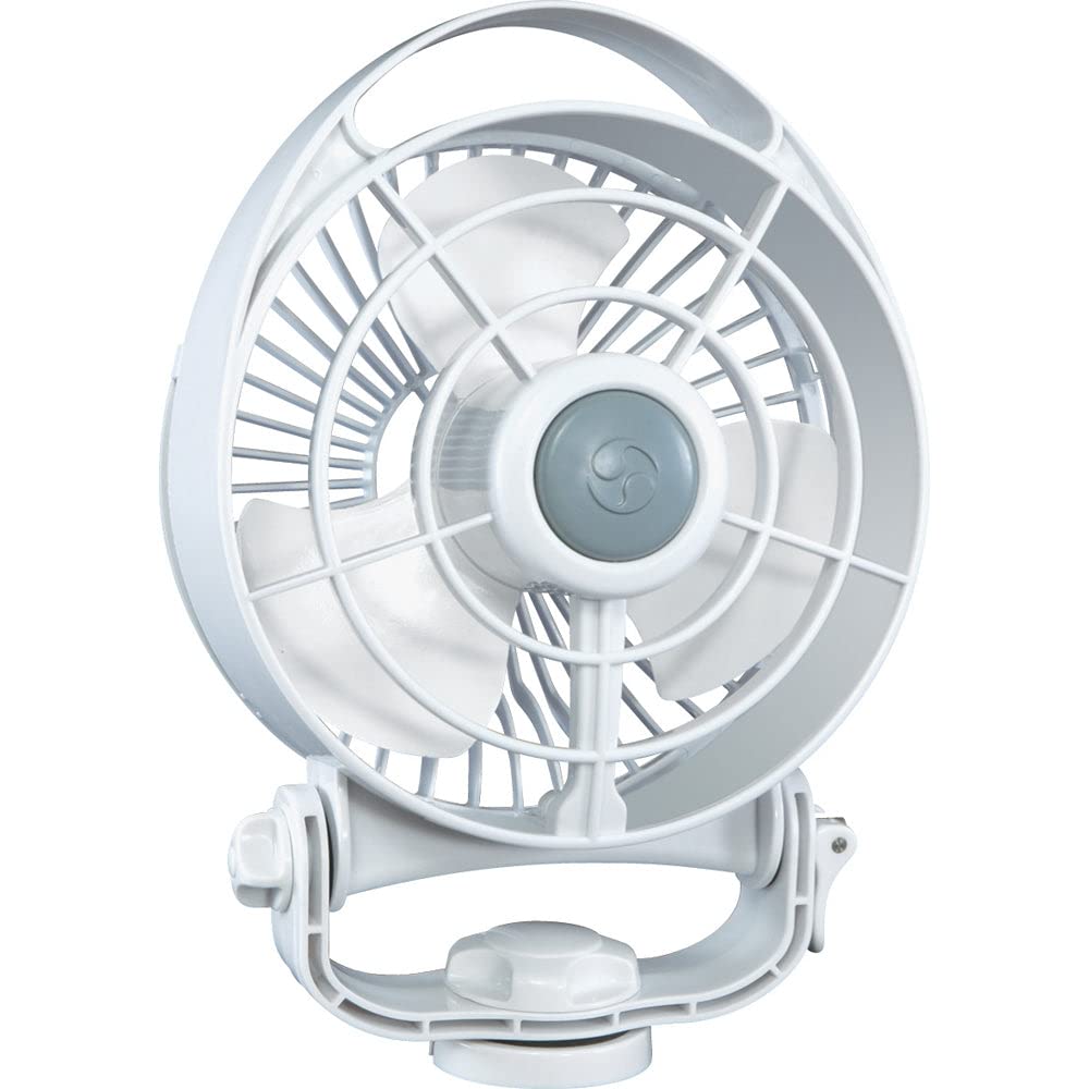 Caframo SEEKR by Caframo, Bora Fan, Compact Design with Powerful Airflow, Low Power Draw, 5000 Hour Motor Life, Made in Canada, 