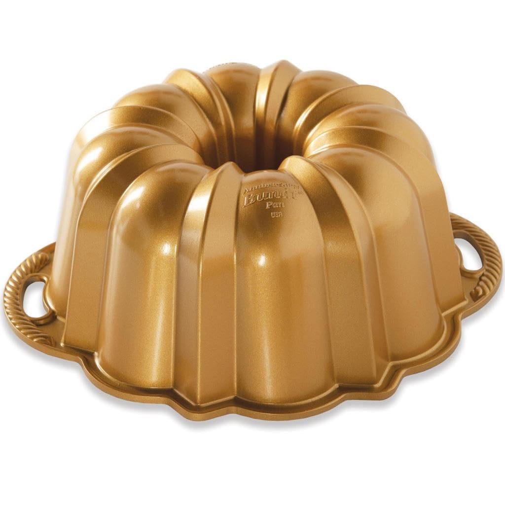 Nordic Ware Anniversary Bundt 12 Cup, Gold