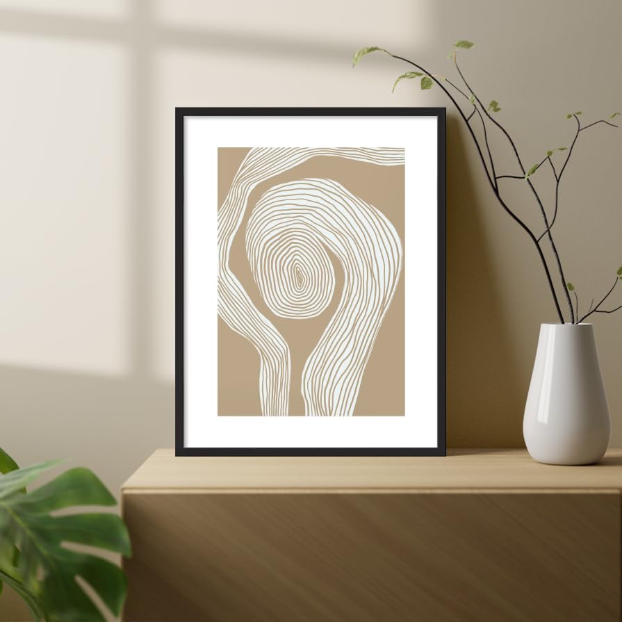 Colossal Art House Contemporary Framed Poster Wall Painting For Living Room, Bedroom, Kitchen And Office Wall Decoration Frame D