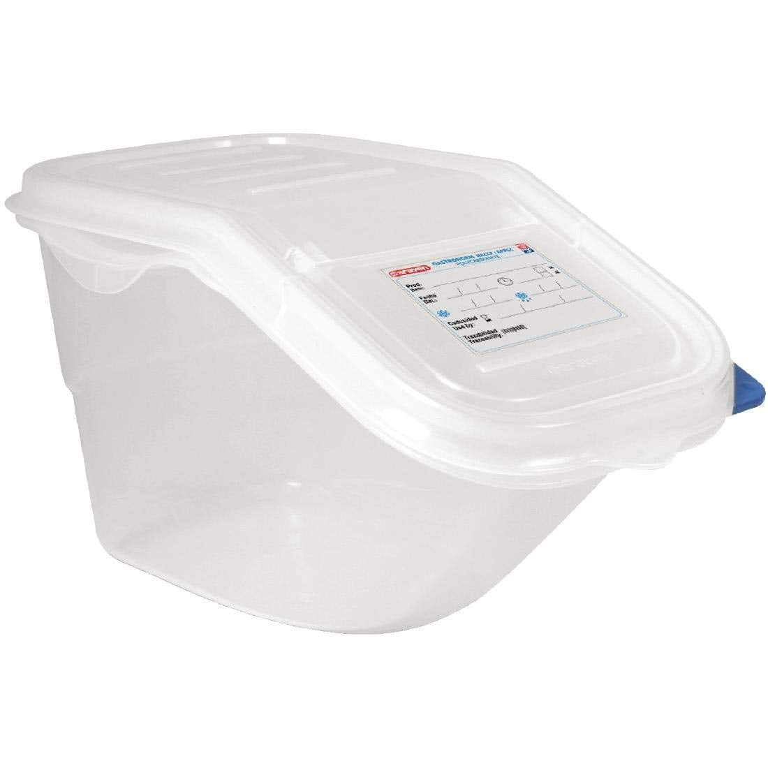 Araven Ingredient Bin, Storage Container for Large Quantity Ingredients, Use in Commercial or Home Kitchen, 1.8 Gallons, 1 Count
