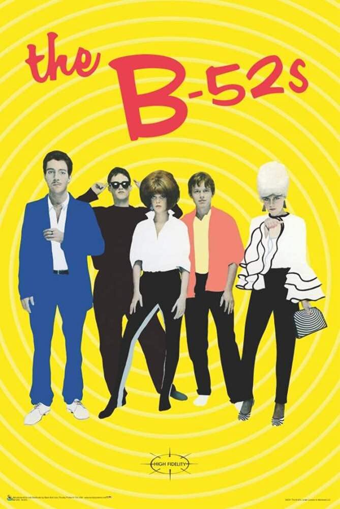 The B-52S - Officially Licensed - Poster - 24'' X 36''