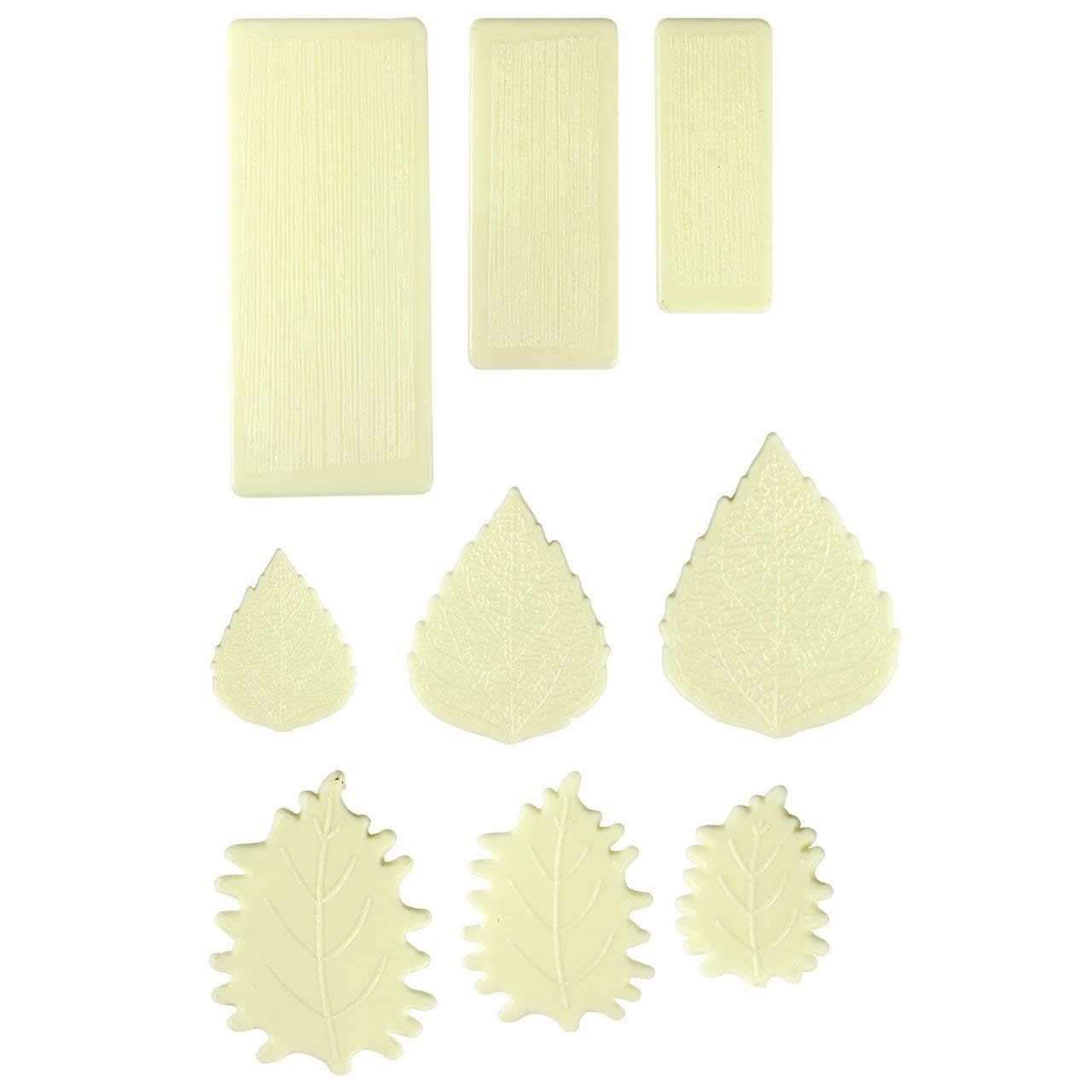 Jem Veiner Fondant Cutters For Cake Decorating, Set 2, 9-Piece