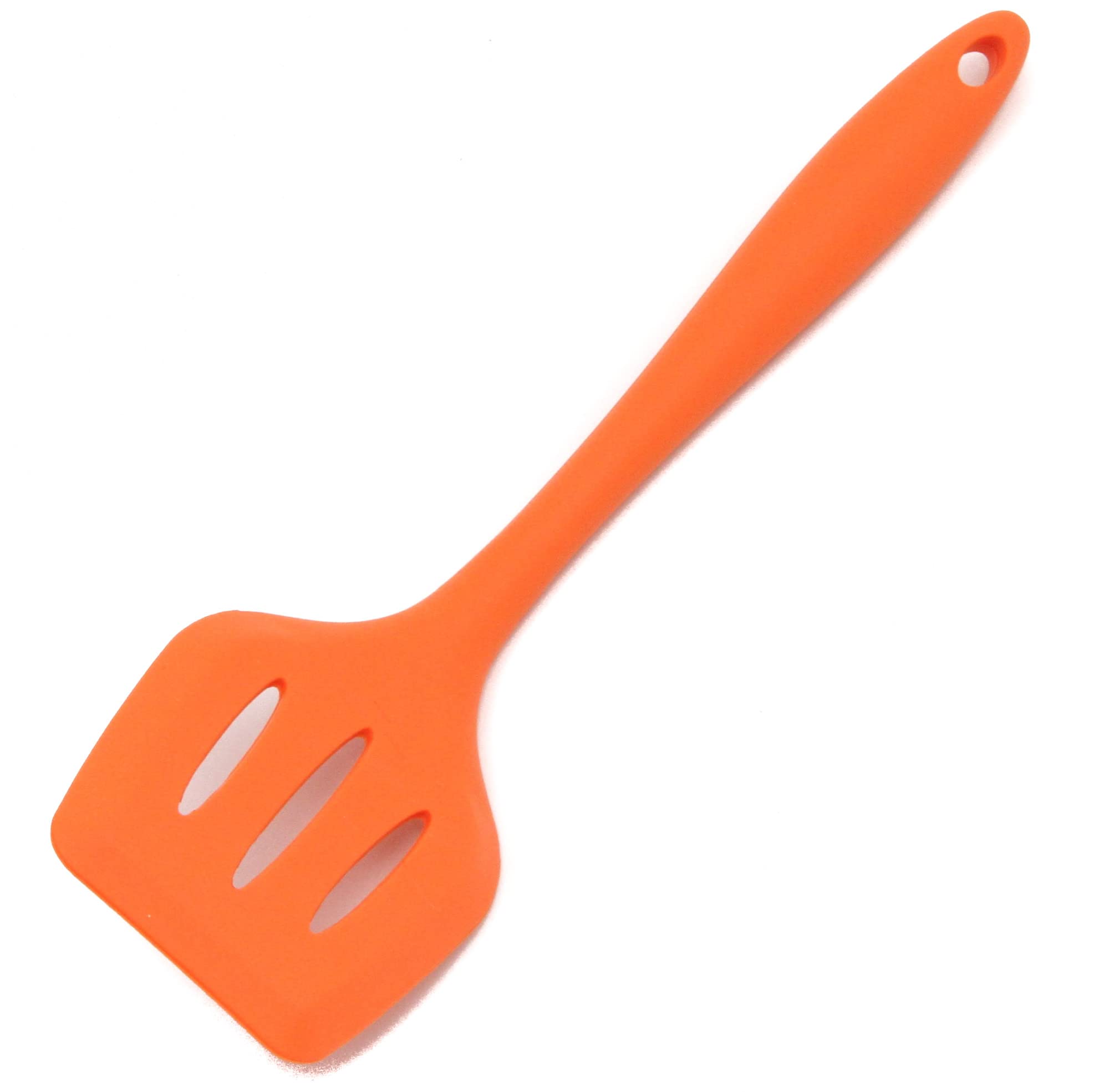 Chef Craft Premium Silicone Spatula/Turner, 11.75 Inch, Orange