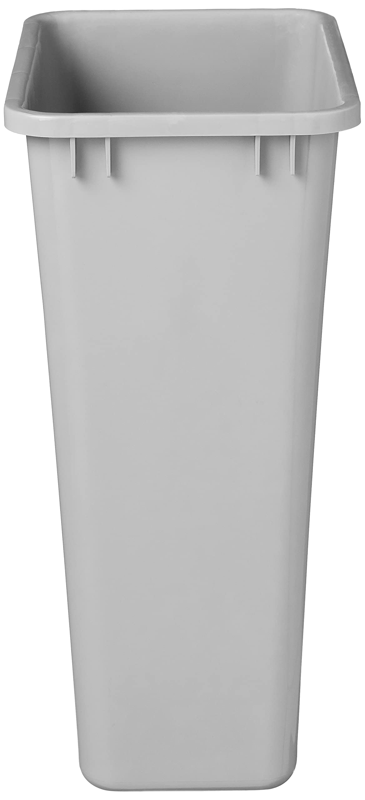 Hardware Resources Plastic Waste Container, Grey