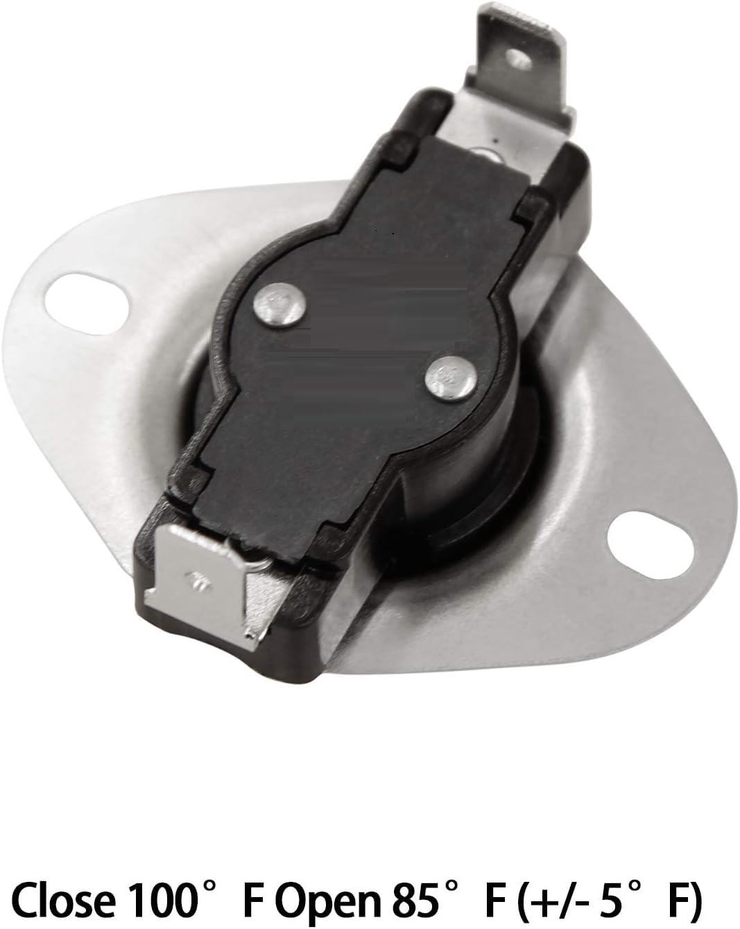 BoyoTec Wood Stove Thermostat Switch, Fireplace Blower Fan Thermal Switch, Snap Disc Temp Control (100F ON and 85F Off), Snap Di