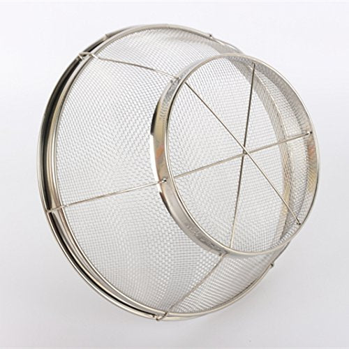 Set Of 3- Wash Strainer Colander Reinforced Basket Stainless Steel Kitchen Sieve Strainer With Fine Mesh Net Quality( Straining,
