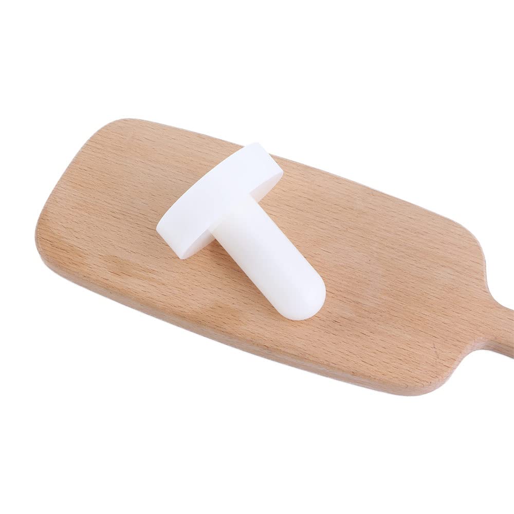 Leadigol 1Pcs Cake Pusher,Plastic Tart Pastry Double Ended Dough Tart Tamper Pie Eggtart Mold For Kitchen