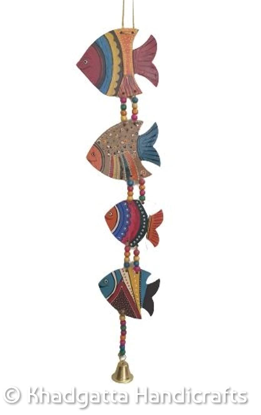 Khadgatta Handicrafts Fish Door Hanging Toran Latkan Decorative Room Office Wall Decoration Decorative Wall Hanging Items For Ro