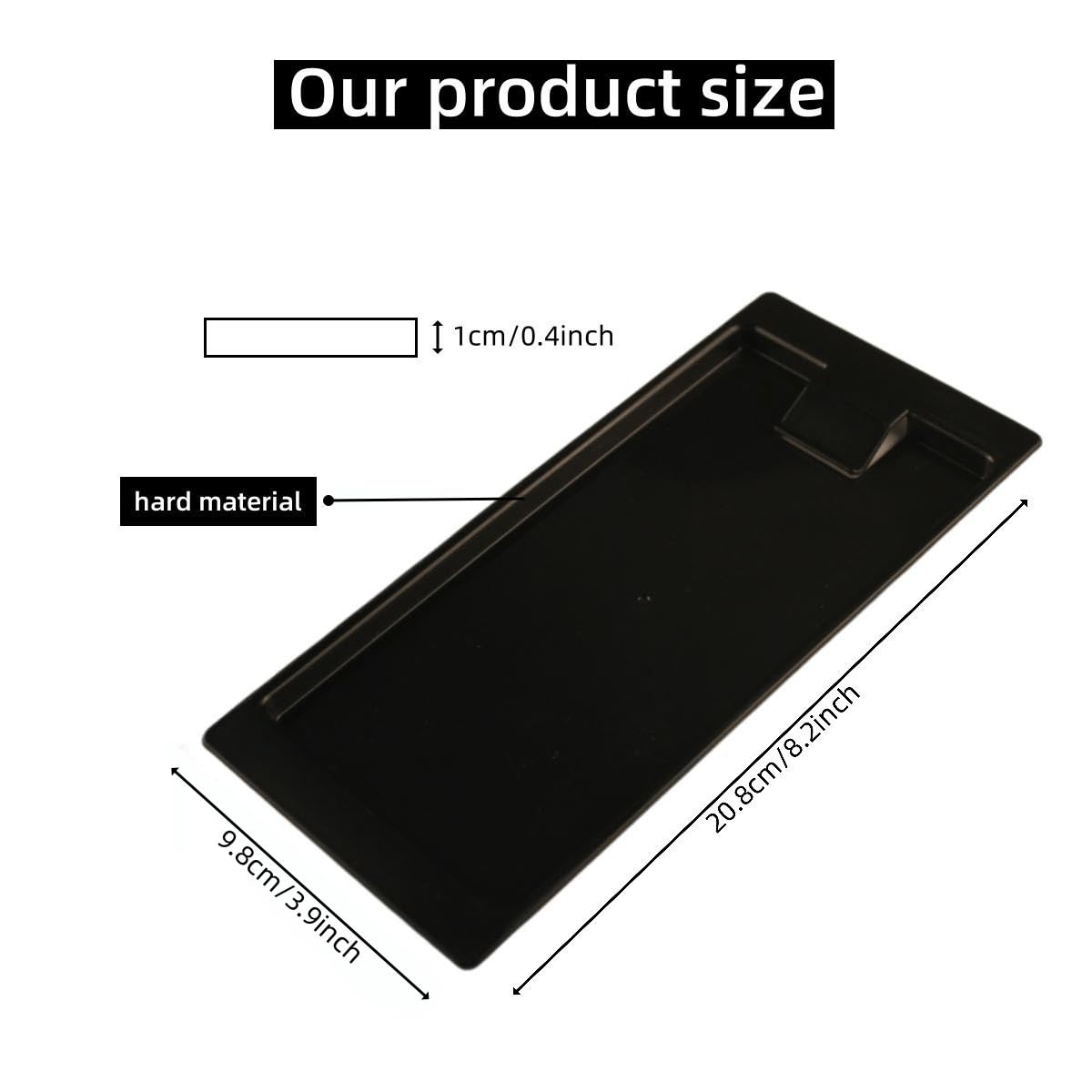 17Pack Black Check Holders, Check Presenters For Restaurants, Guest Check Holder Tip Tray For Bars, Cafes, Hotels, Dining, Resta