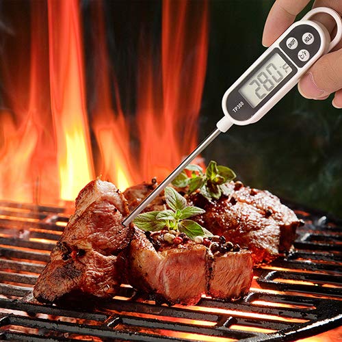 Digital Instant Read Meat Thermometer Kitchen Cooking Food Candy Thermometer For Oil Deep Fry Bbq Grill Smoker Thermometer By Ai
