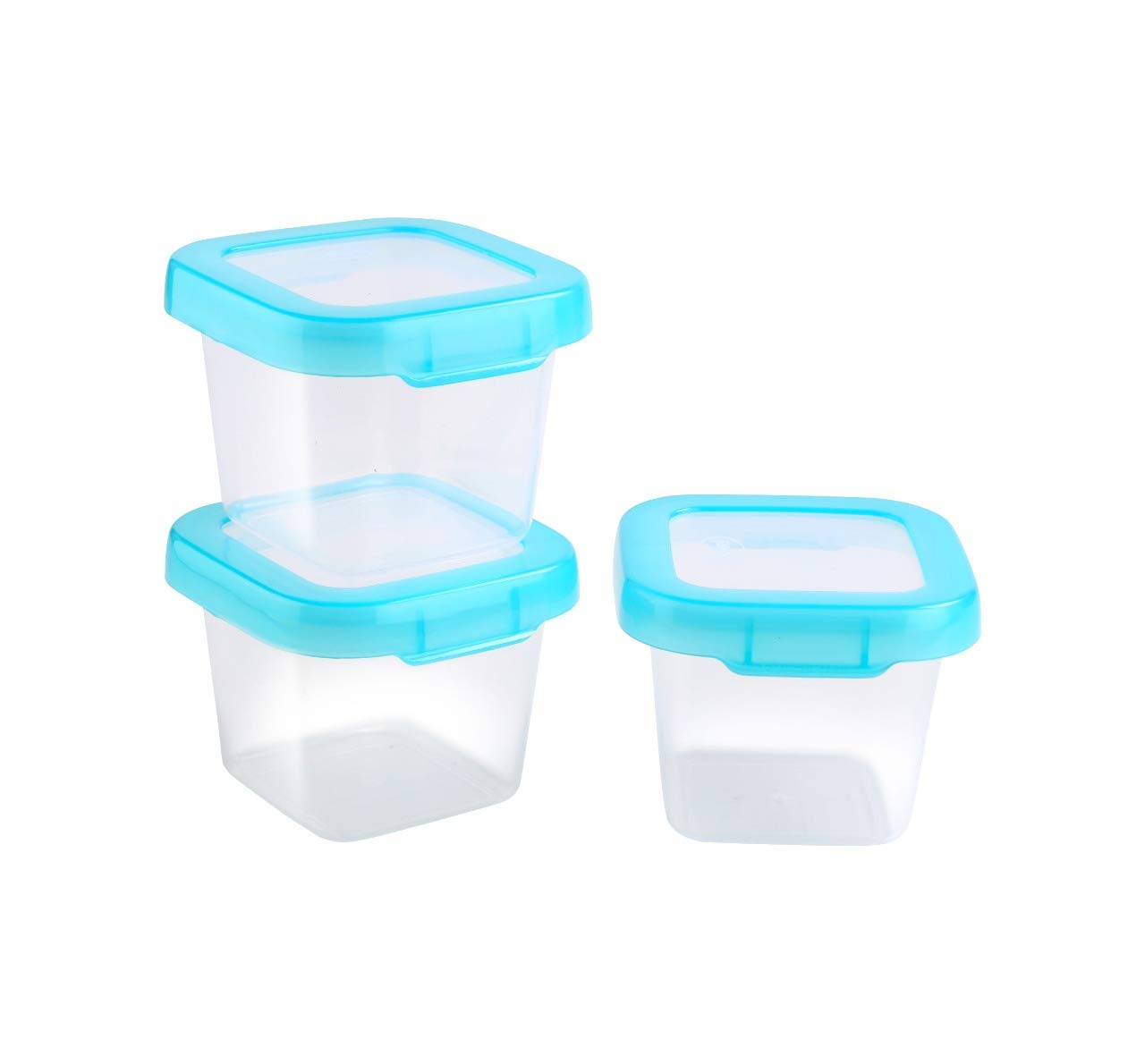 Jewel Qube Air Tight Plastic Container Set For Kitchen | Leakproof & Unbreakable Lid |Bpa Free Storage Containers With Lid| Set 