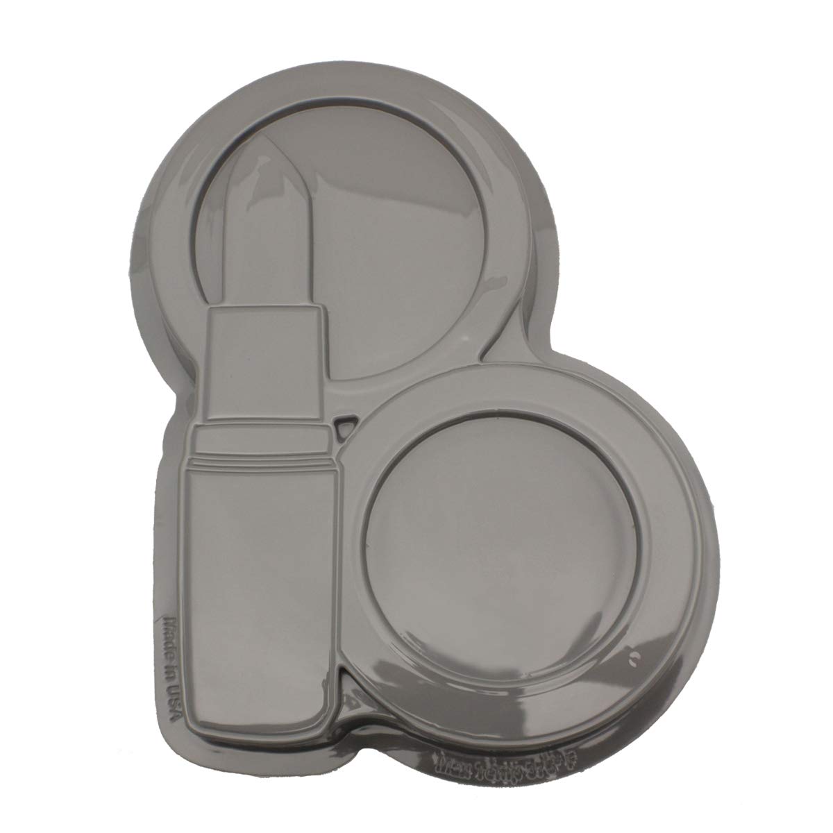 Ck Products Plastic Lipstick Compact Cake Pan, White