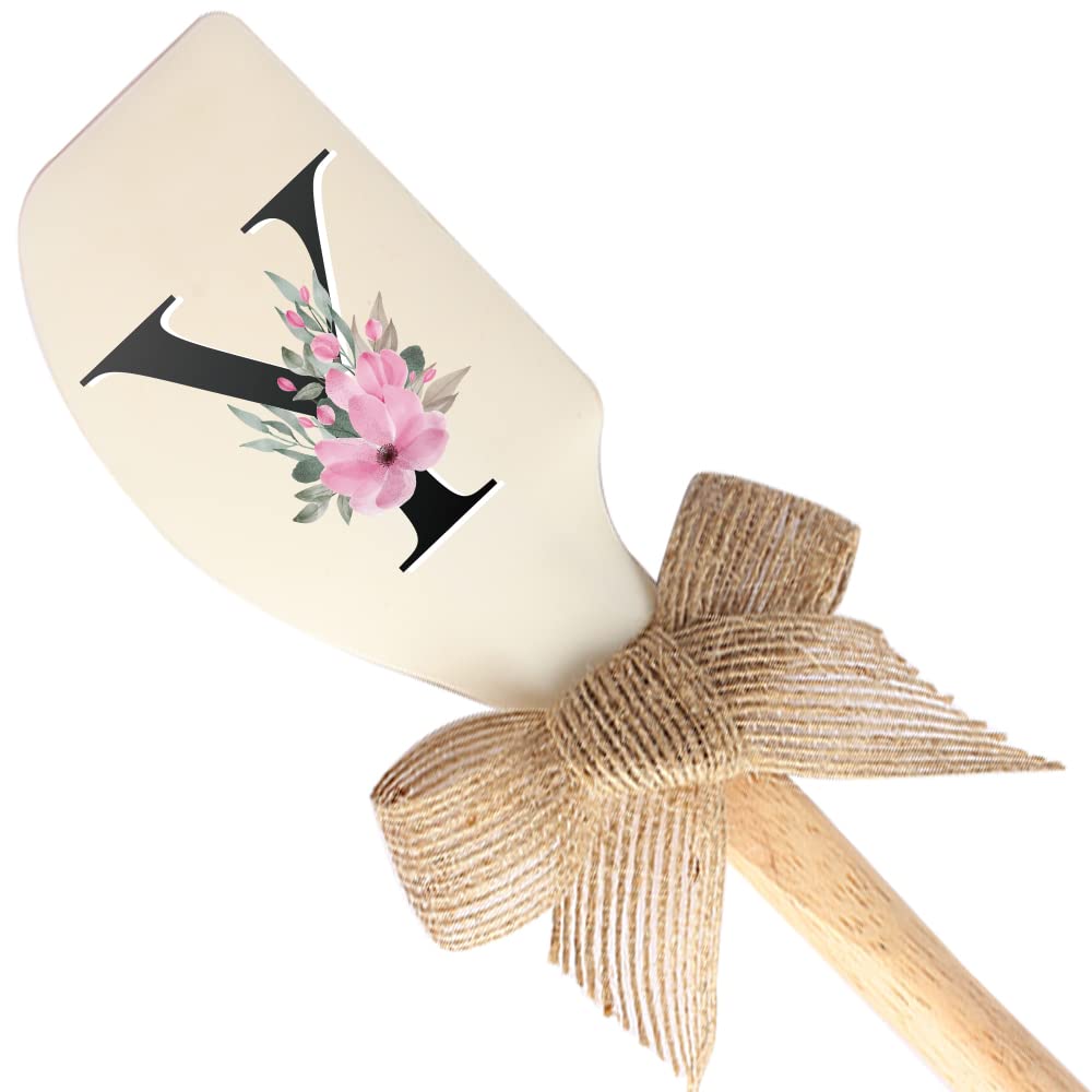 Letter Y Monogram Funny Silicone Spatula, Funny Baking Tool, Modern Farmhouse Kitchen Decor, Gift For Chef, Lovers, Mom, Thanksg
