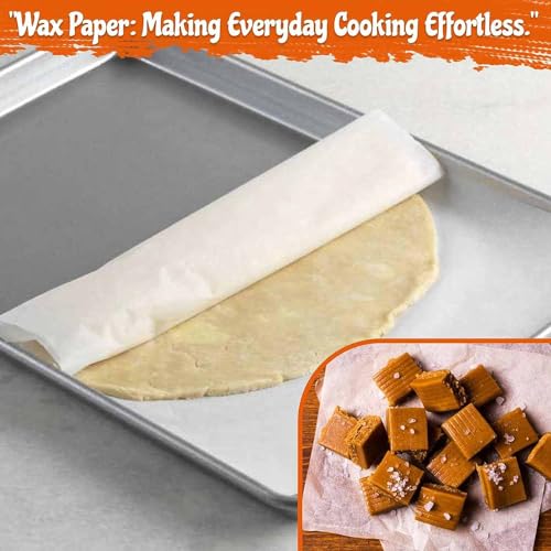 Anchara Butter Paper Sheet Baking & Cooking Paper Baking, Cooking, Wrapping Paper Sheet, Off White (Size 9.5 X 9.5 Inch) (Pack O