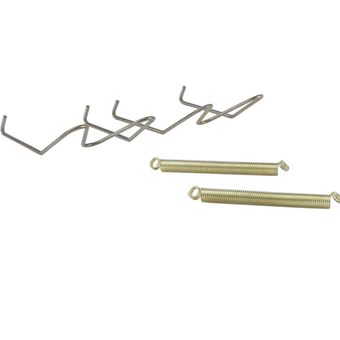 Tihood 10Pcs 8    Invisible Wall Plate Hanger/Tray Display Hanger Brass Coated Holds 7.5'' To 8.8'' Plates