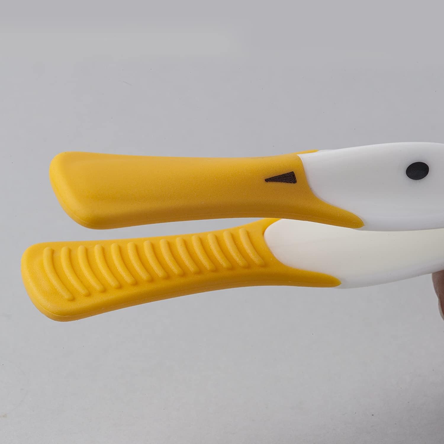 Zeal Duck Toast Tongs - White, Model J202W, Perfect for Serving and Cooking
