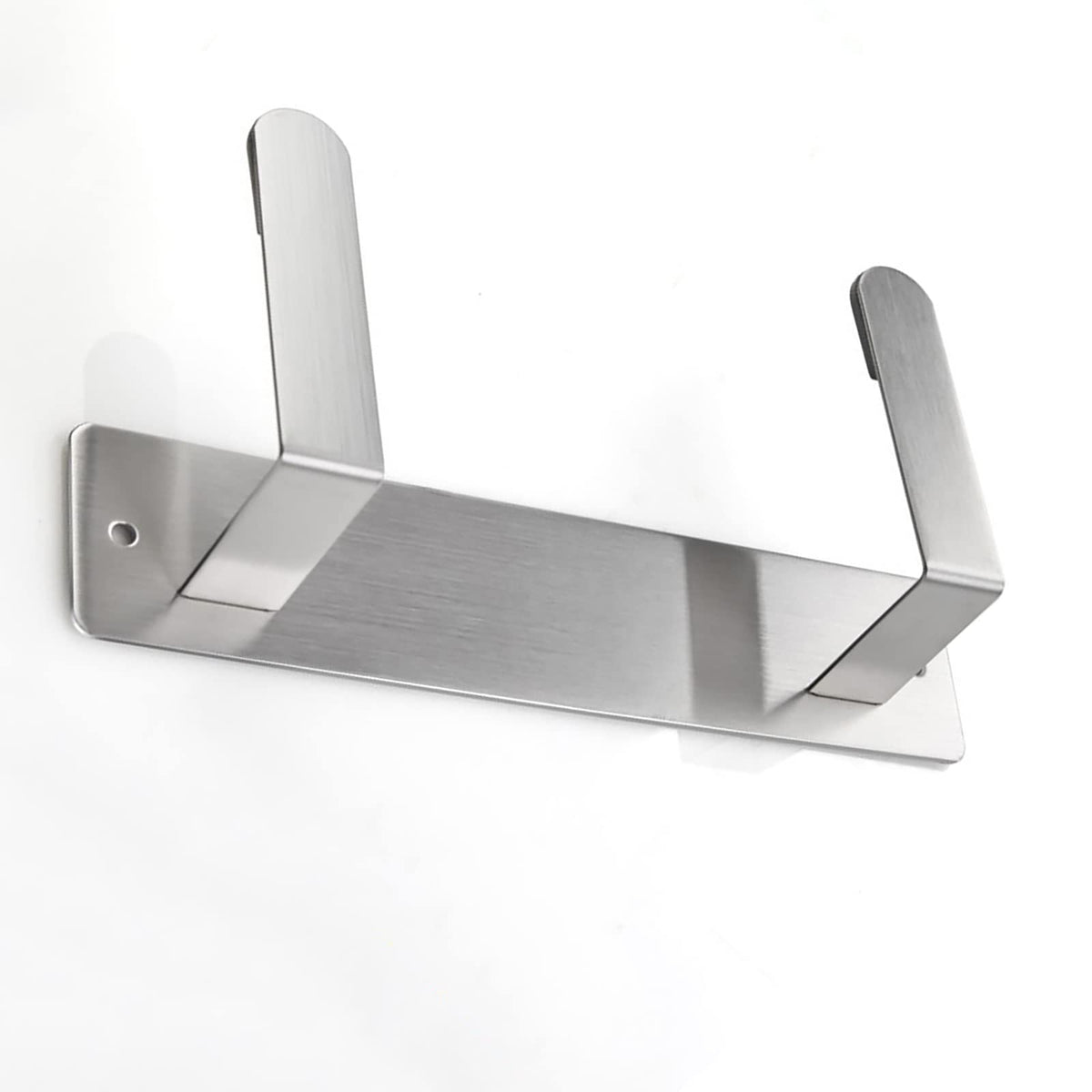 Cuisallette Stainless Steel Wall Mounted Cutting Board Holder Punch-Free Multifunctional Kitchen Shelf Organizer Pot Lid Storage