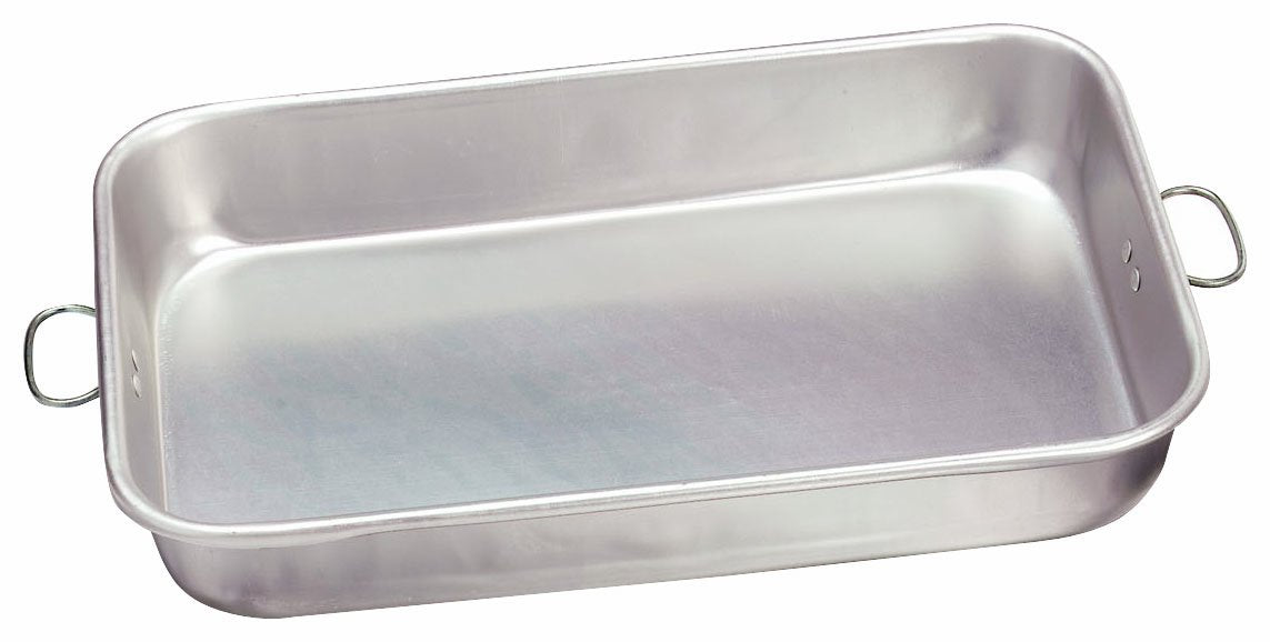 Crestware Aluminum Bake Pan, 11 By 17-Inch By 2-1/2-Inch, 11 X17 X 2-1/2'', Silver