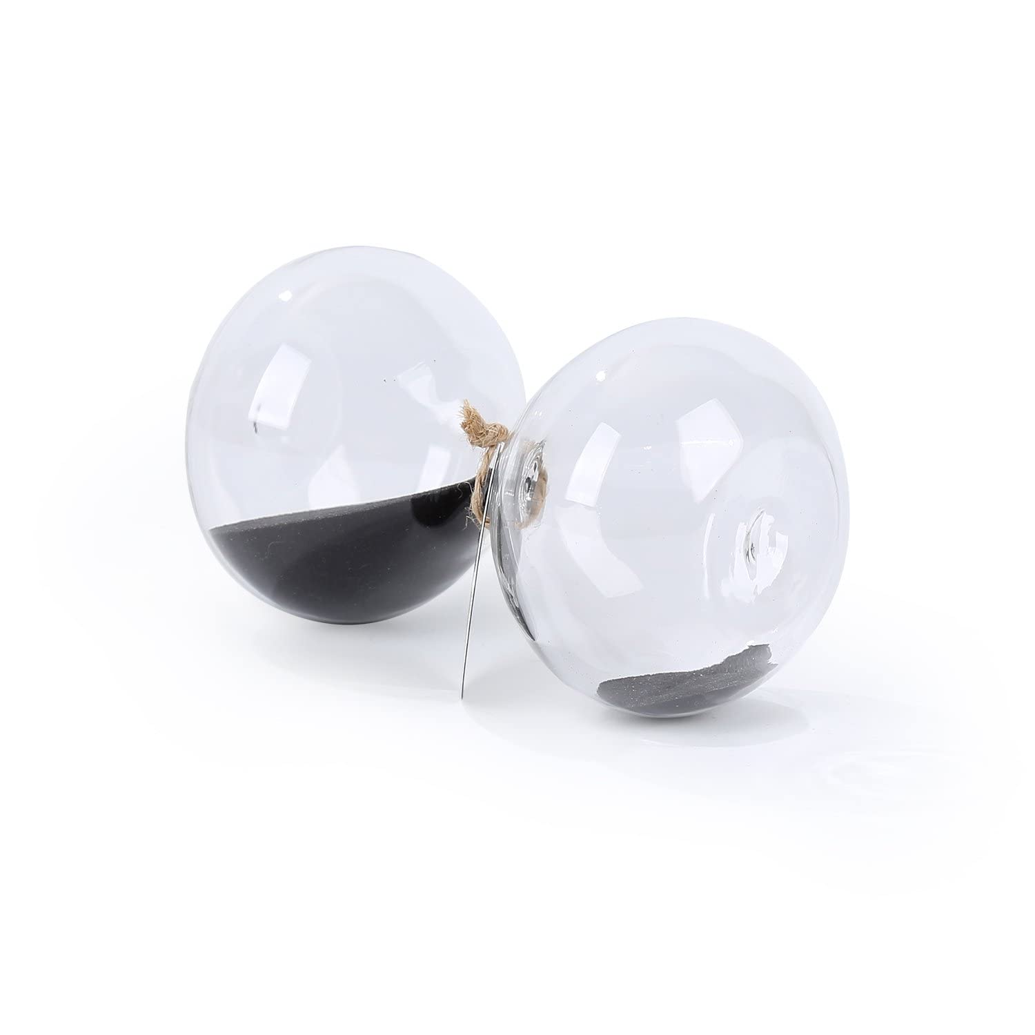 Swisselite Biloba Puff Sand Timerhourglass Sand Timer - Inspired Glasshome, Desk, Office Decor