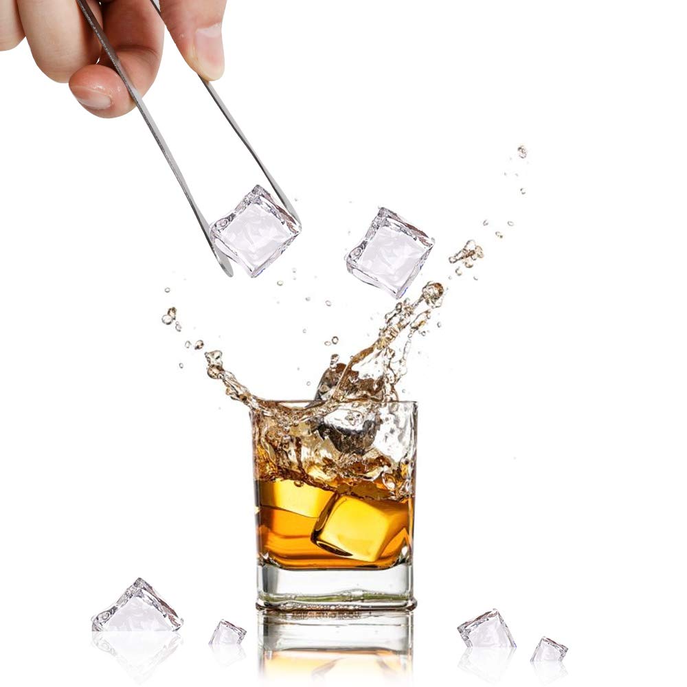 Jcren 12 Pack Serving Tongs, Small Serving Utensils For Catering, Food-Grade 304 Stainless Steel Serving Tongs Appetizer Tongs S