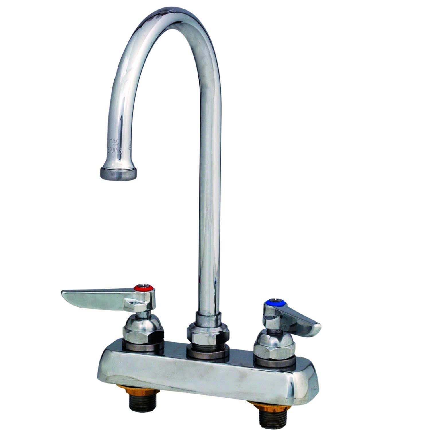 Ts Brass B-1141 T & S Brass Bar-Sink-Faucets, Chrome