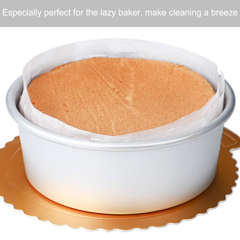 Cake Pan Liner, Nonstick Cake Pan Side Liner/Baking Parchment Paper Liner Roll For Cake Pan, Springform Pan (4In X 164Ft)
