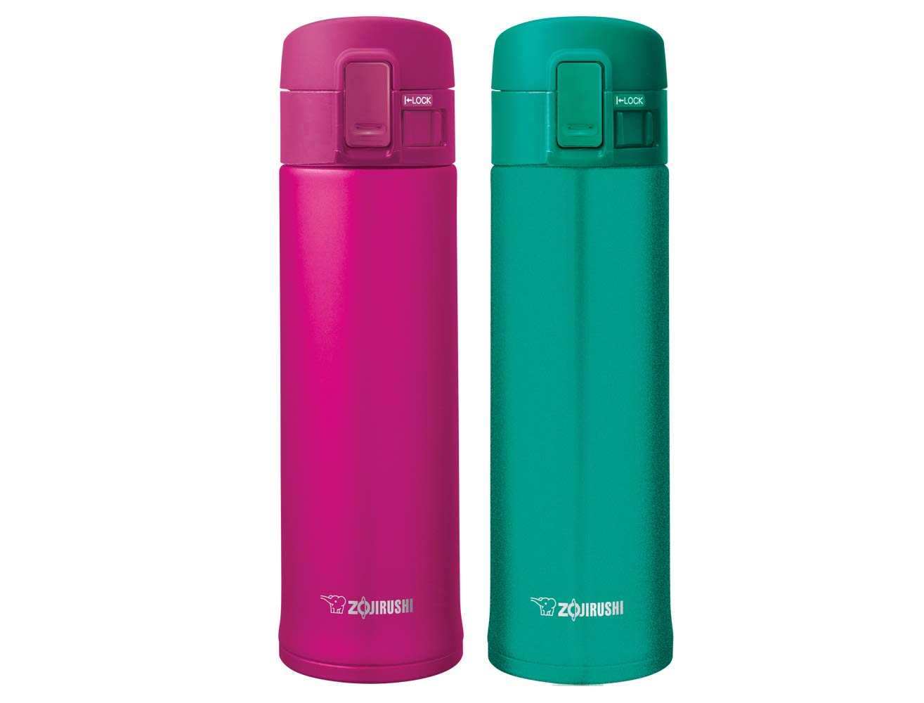 Zojirushi Stainless Steel Mug 480ml, 16.2 Ounces, Cherry, Model SM-KHE48, Durable and Stylish Travel Drinkware