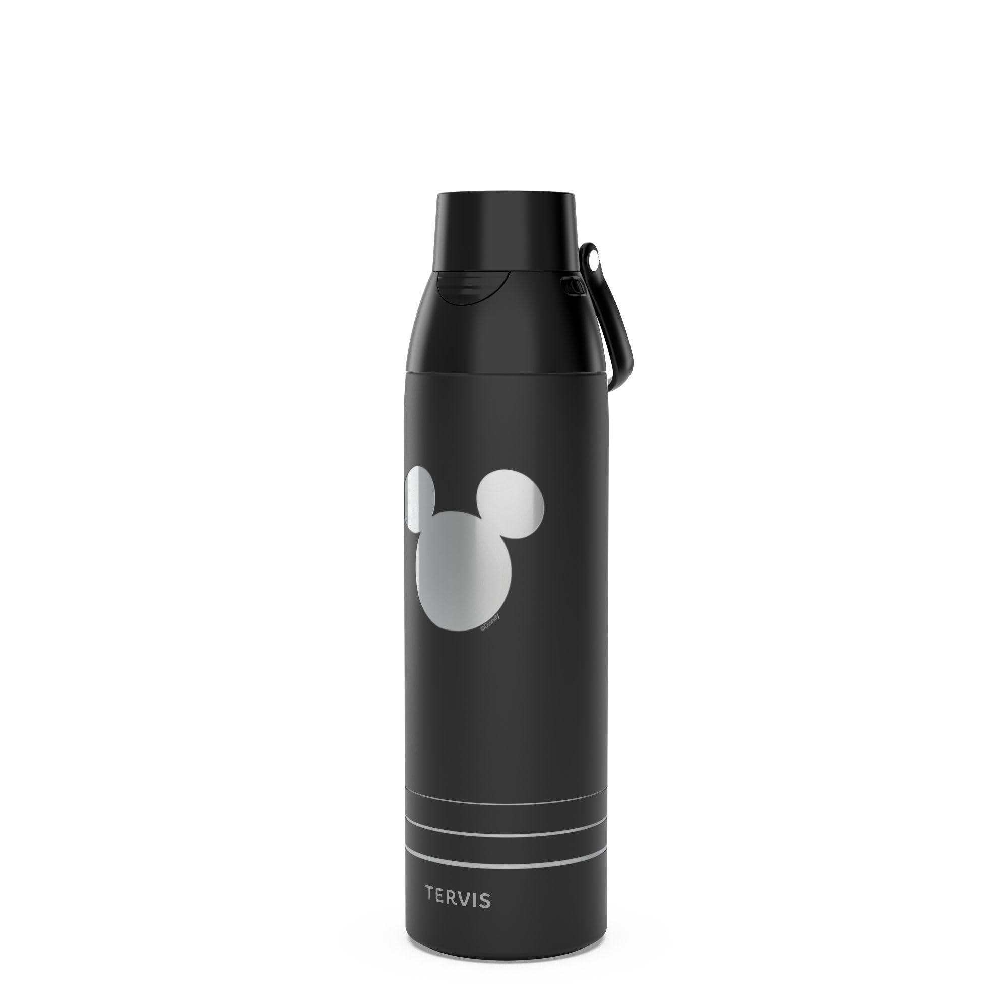 Tervis Venture Water Bottle Disney  Mickey Mouse Engraved Sillhouette Made in USA Double Walled Insulated Tumbler Travel Cup Ke