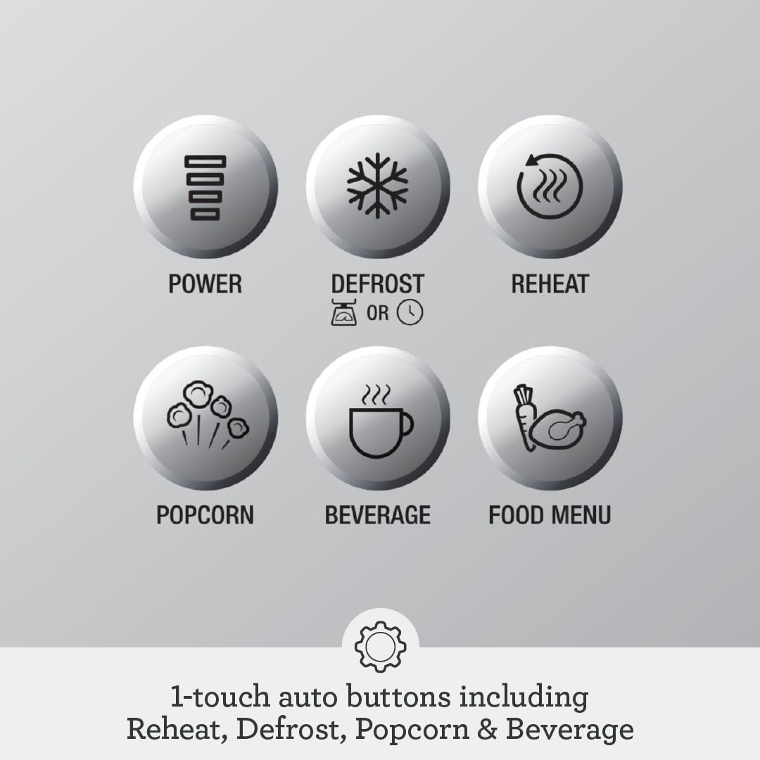 Breville Compact Wave Soft Close Microwave Bmo650Sil, Silver