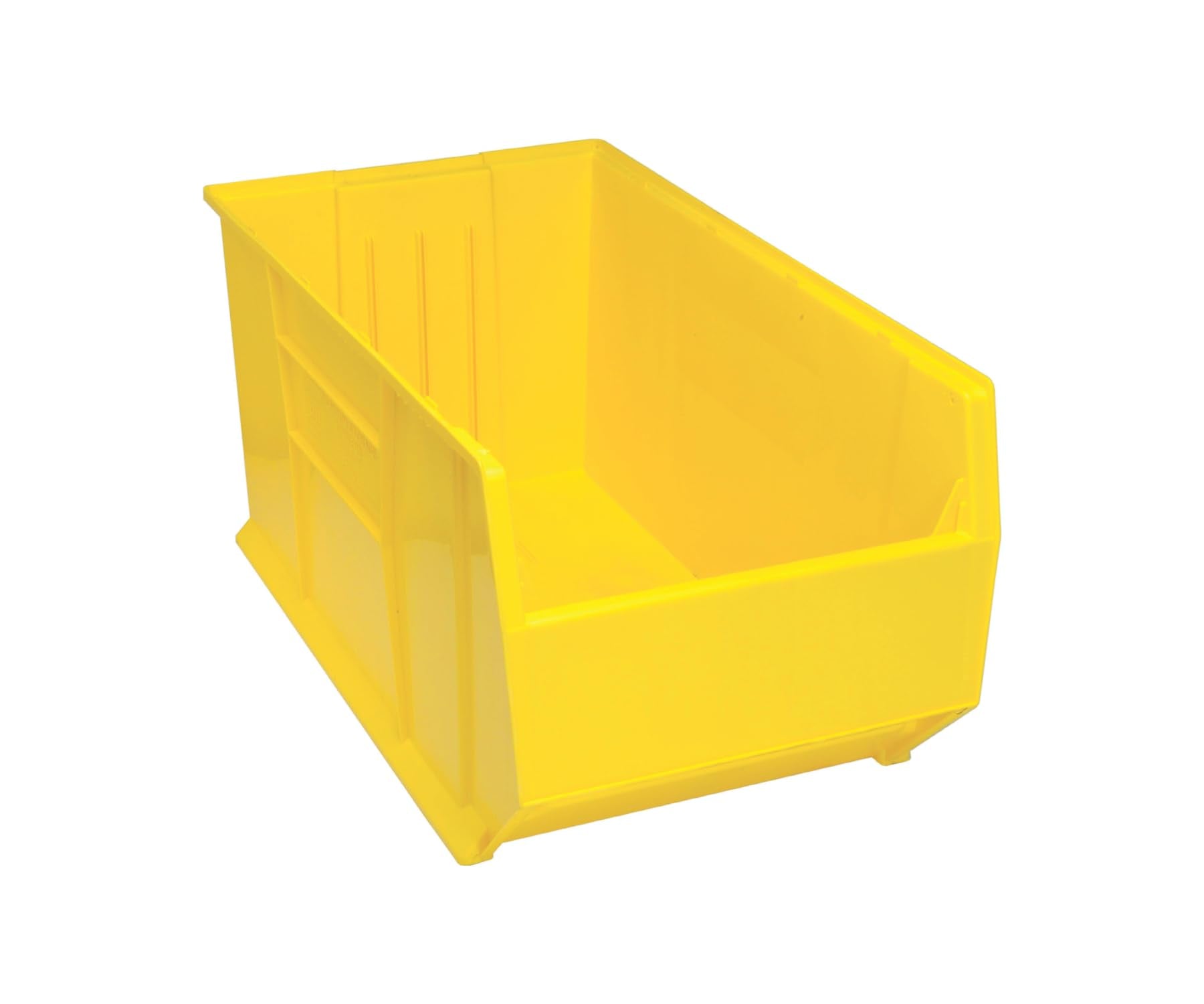 Hulk 36Container, 35-7/8L X 19-7/8W X 17-1/2H, Stackable, Polypropylene, Yellow, Made In Usa