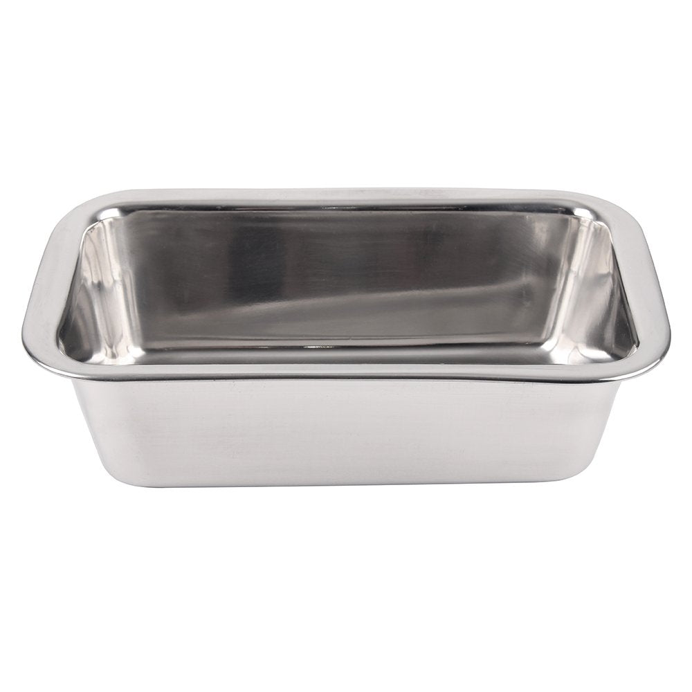 Lindys Stainless Steel Loaf Pan for Baking Bread, Meatloaf, Cakes, Brownies, Casseroles, and More, Nontoxic & Dishwasher Safe