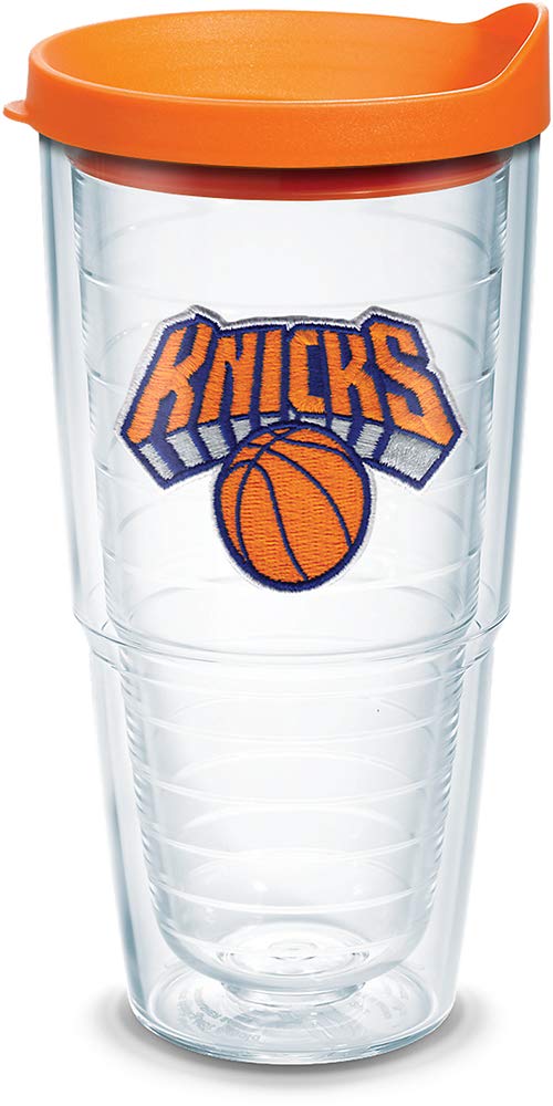 Tervis Made in USA Double Walled NBA New York Knicks Insulated Tumbler Cup Keeps Drinks Cold & Hot, 24oz, Primary Logo